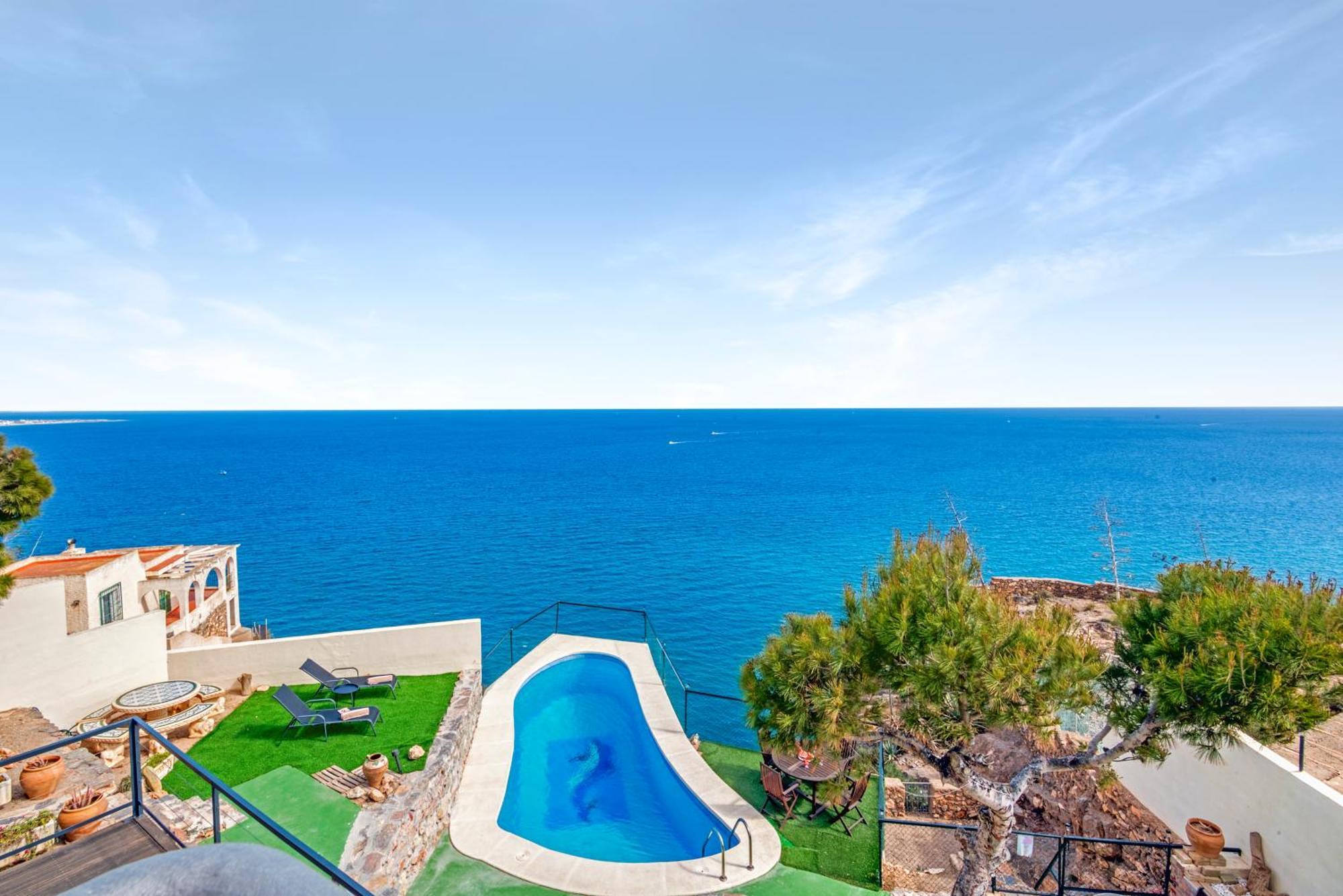 Villa Infinity Sea Views I Pool I Bbq I Jacuzzi อัลเมรีอา ภายนอก รูปภาพ