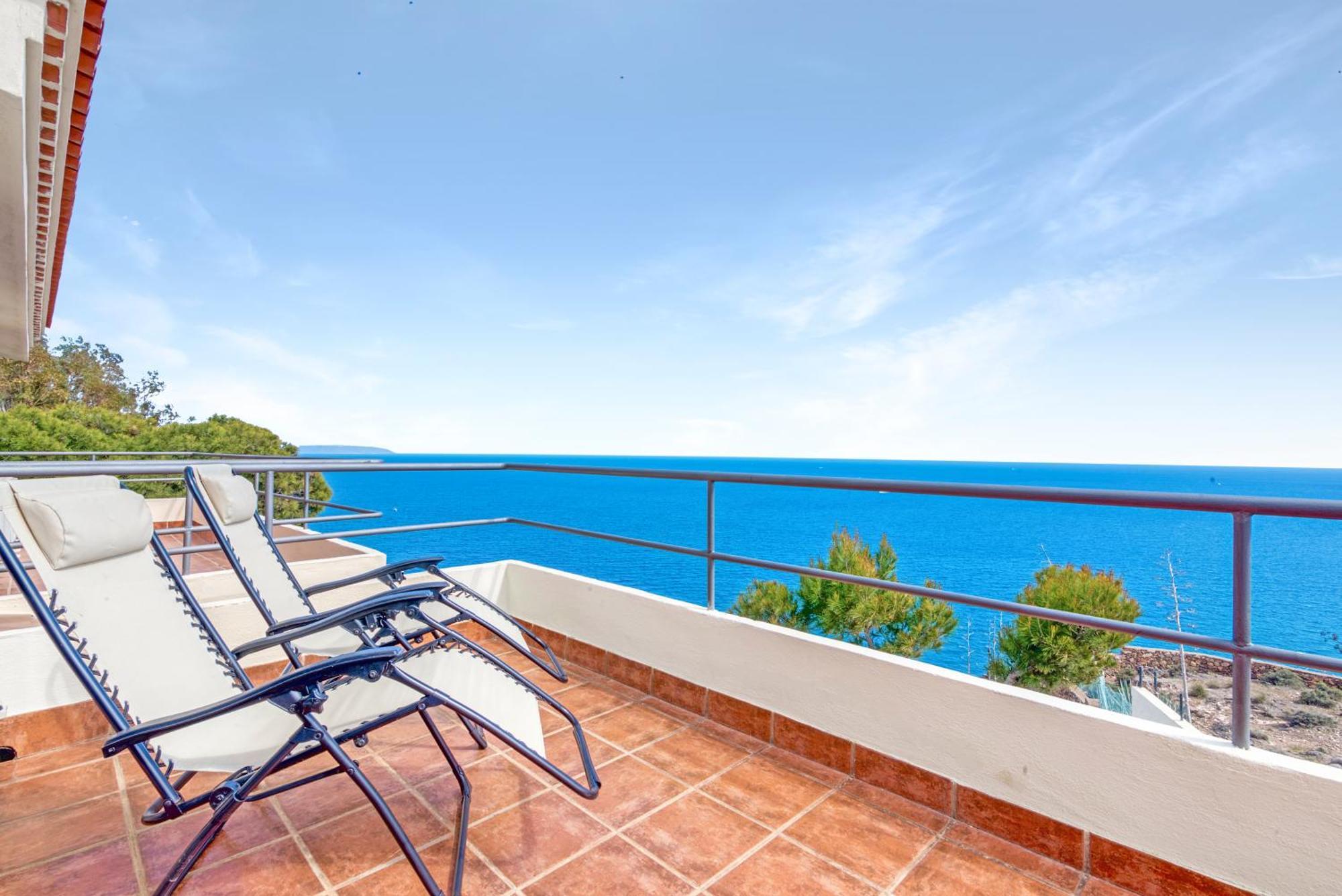 Villa Infinity Sea Views I Pool I Bbq I Jacuzzi อัลเมรีอา ภายนอก รูปภาพ